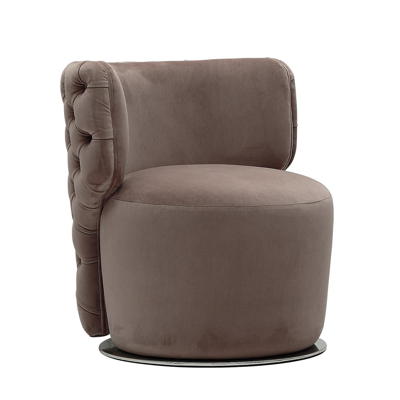 Sillón giratorio Seattle marrón by SM Living Couture en Nuevo estado para la venta en Milan, IT