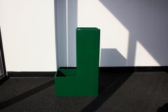 Seattle Planter Umbrella Holder by Jonathan Nesci in Wax Polished Aluminum Plate