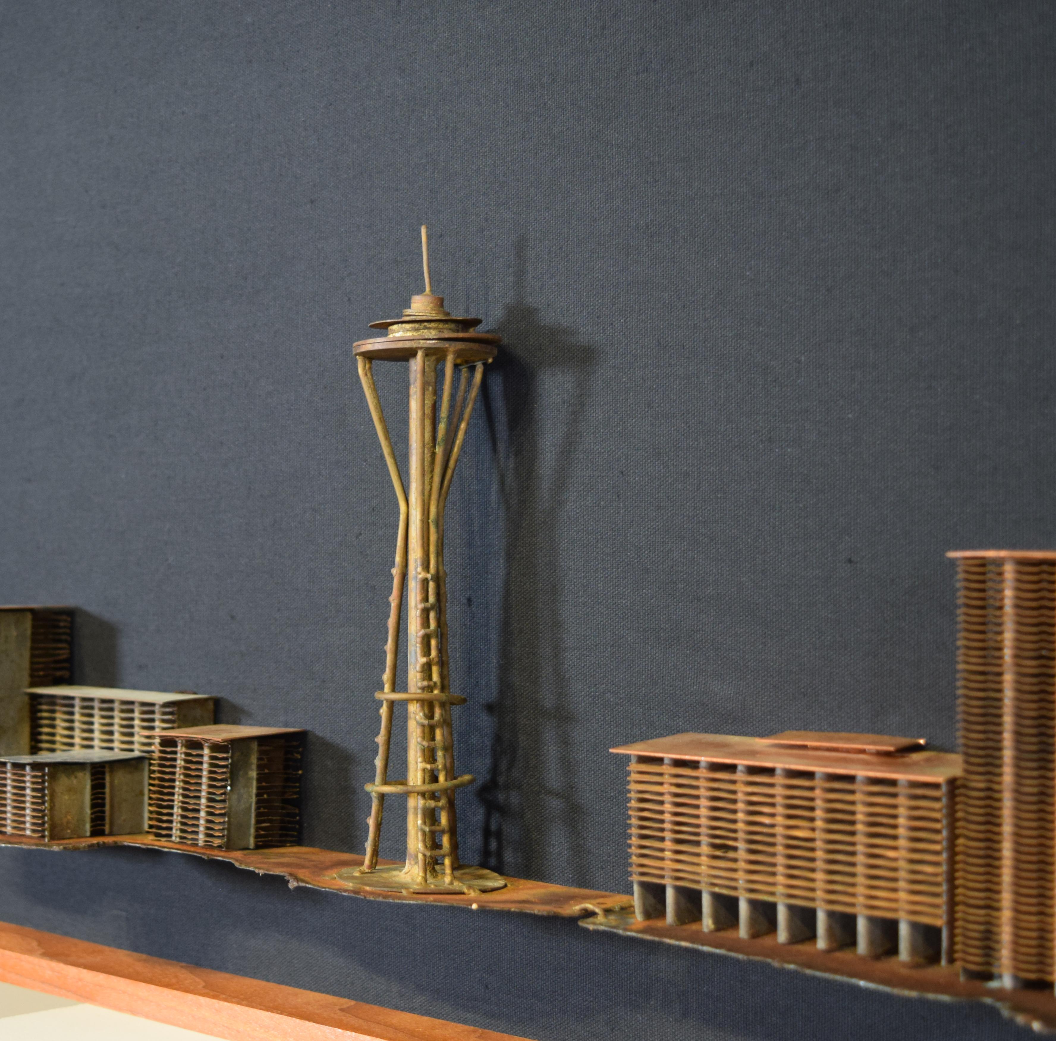 Mid-20th Century Seattle Skyline by Albert Guibara, 1967