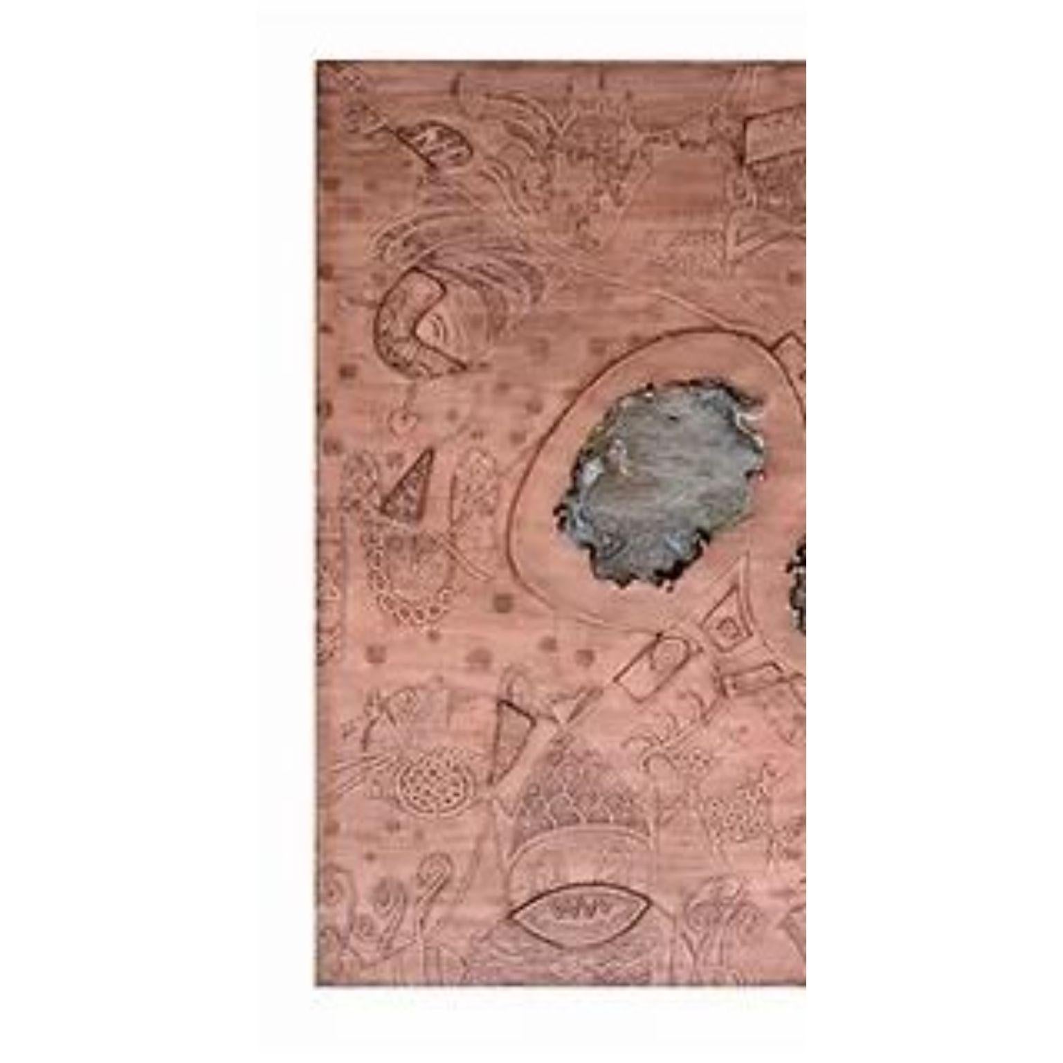 Modern Seaworld Copper Wall Panel by Brutalist Be For Sale