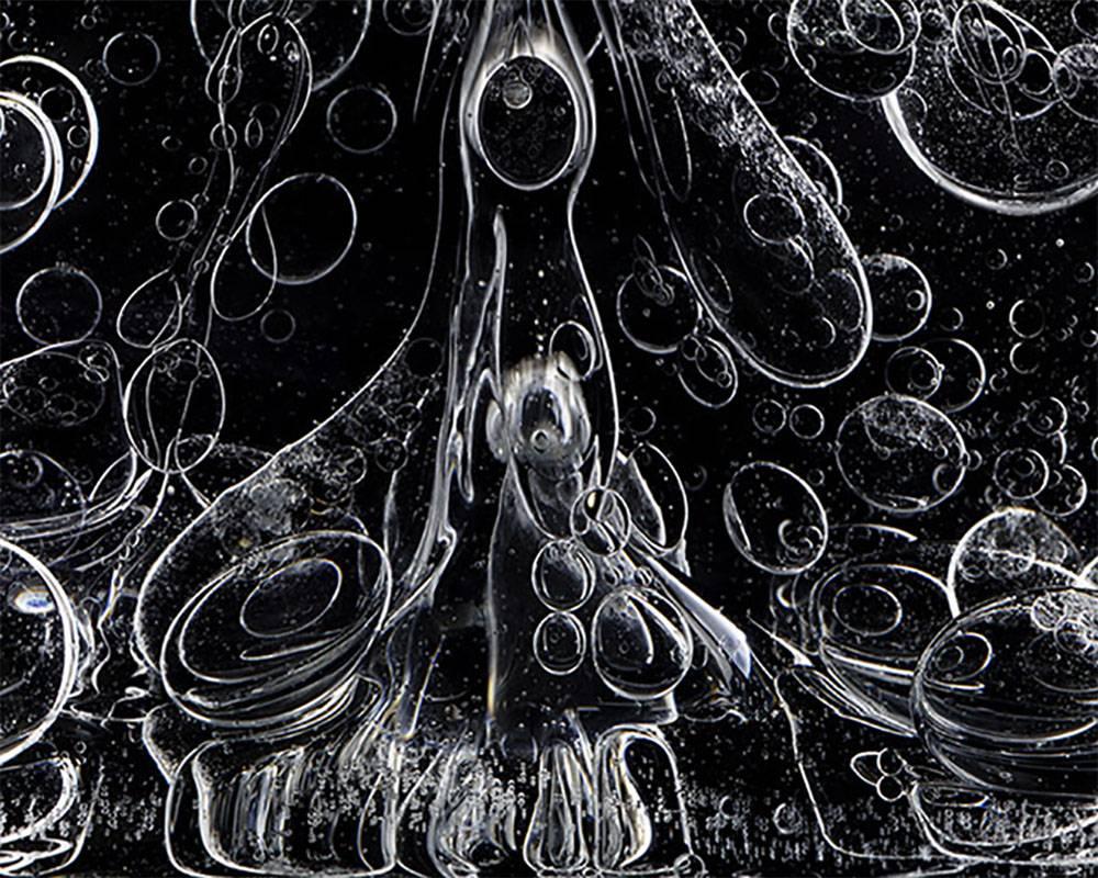 Gravedad - Líquido 83 (Fotografía Abstracta) - Photograph Abstracto de Seb Janiak