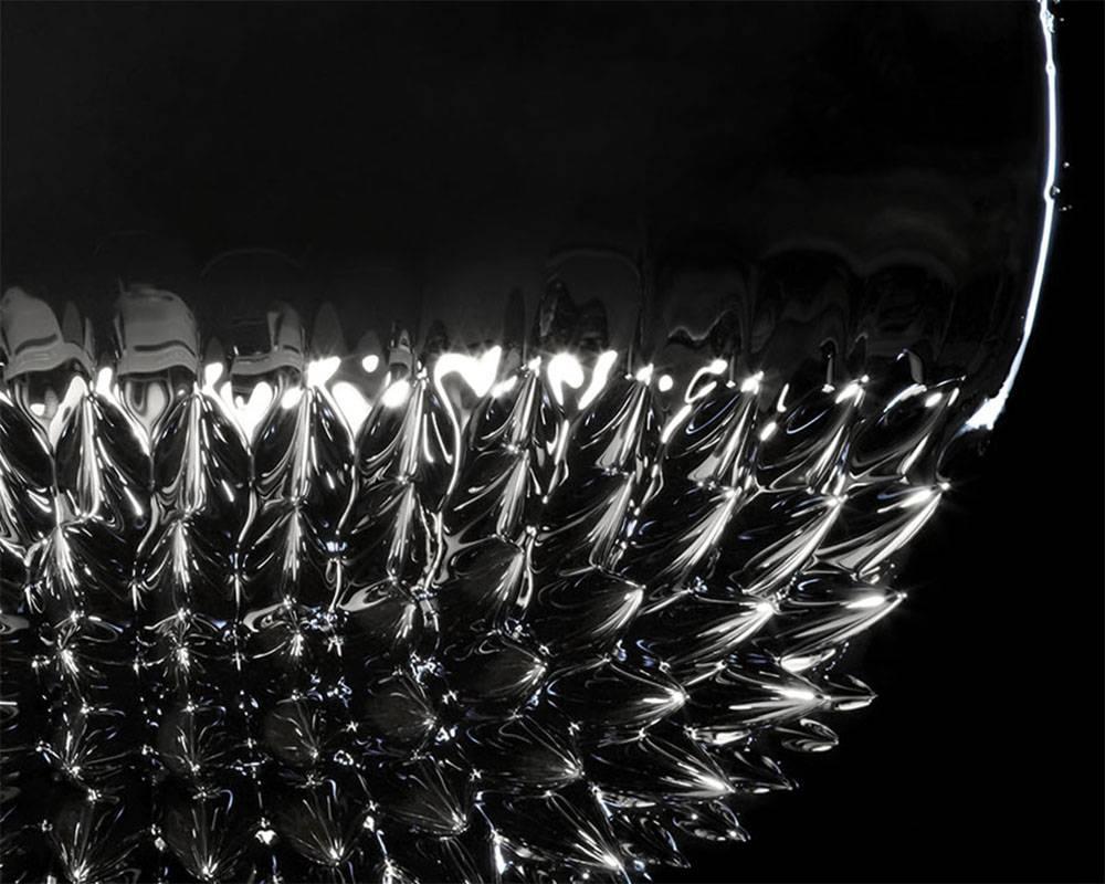 Magnetic radiation 14 (Large) (Abstract photography) - Black Abstract Photograph by Seb Janiak