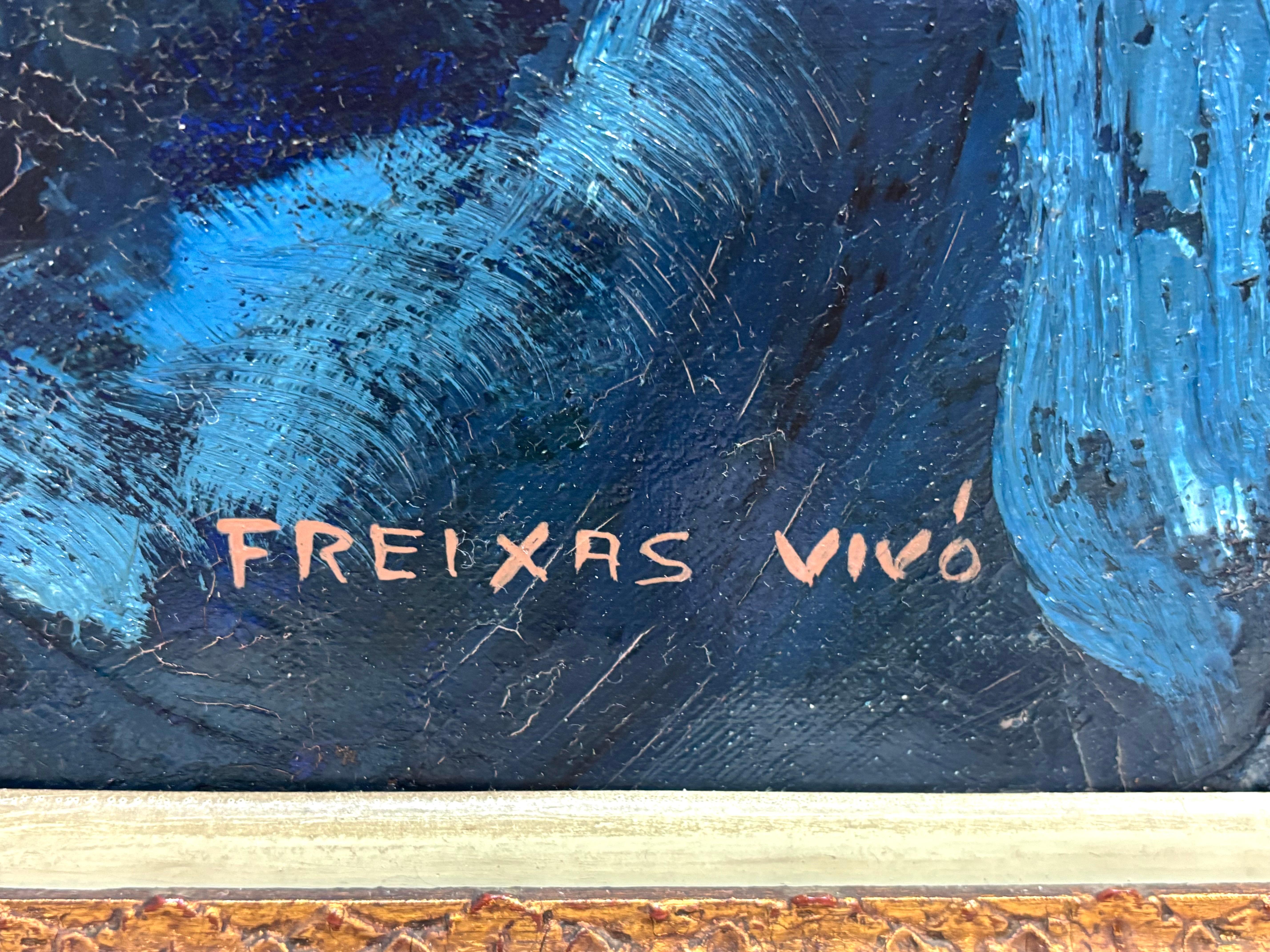 Óleo sobre tela - Desgranando maíz en venta 5