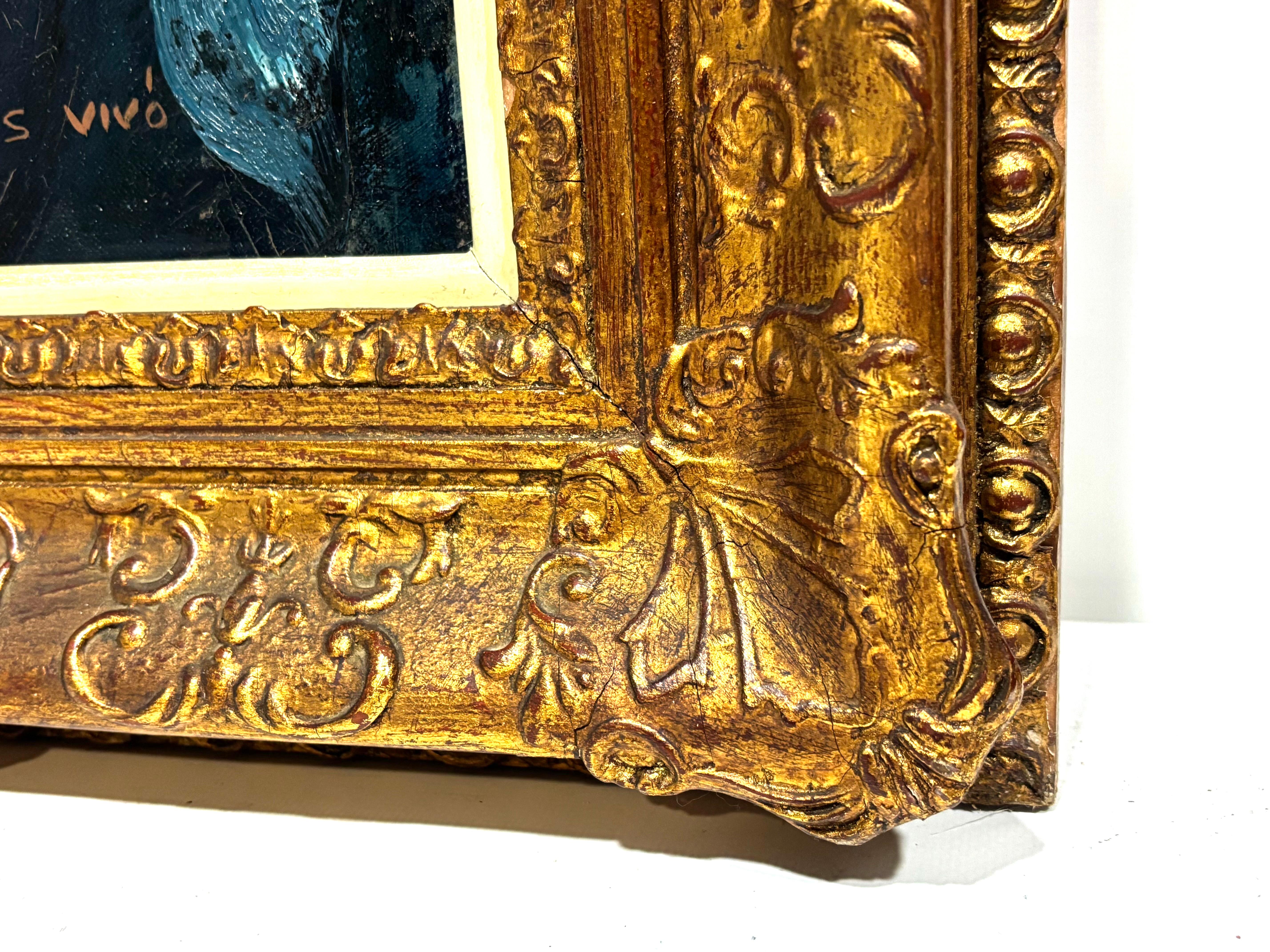 Óleo sobre tela - Desgranando maíz en venta 7