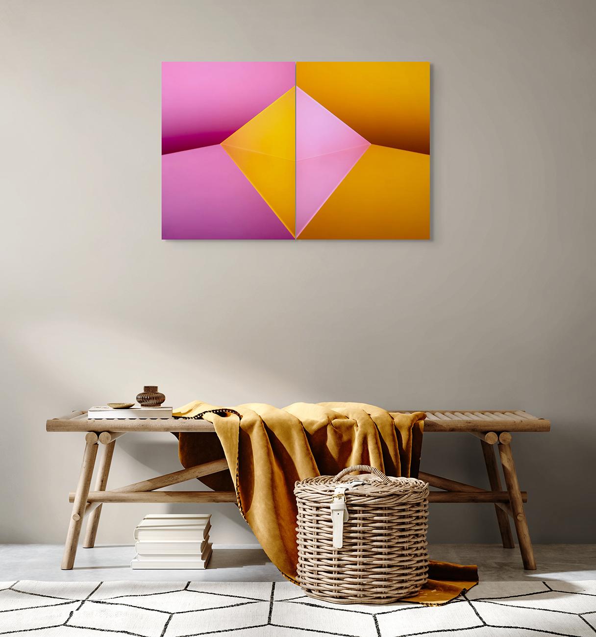 Diptychon Nr. 57805 / Nr. 57806 (Abstrakte Fotografie) – Photograph von Sebastiaan Knot