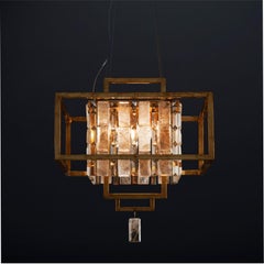 Lampada lampadario in quarzo 60 di Aver