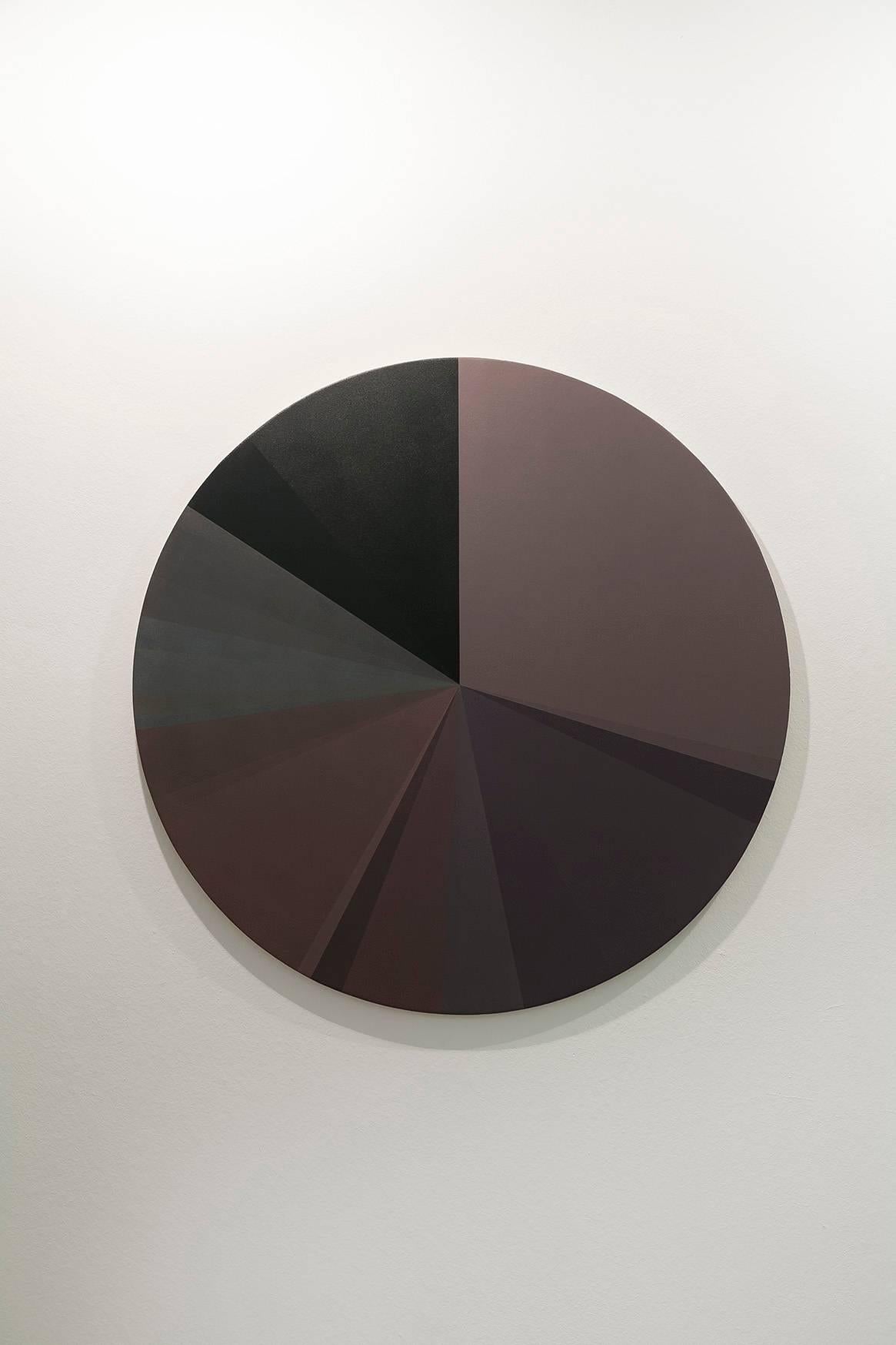 Sebastian Biskup Abstract Painting - PARMIGIANNO PIECHART