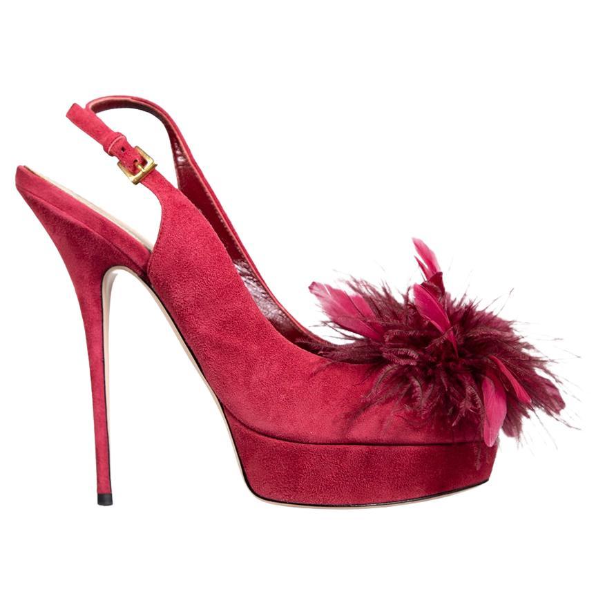 CONDITION is Very good. Minimal wear to heels is evident. Minor discolouration to the left side of the right shoe, right side of the left shoe and marks on the right side of the left shoe on this used Sebastian designer resale item. The item comes