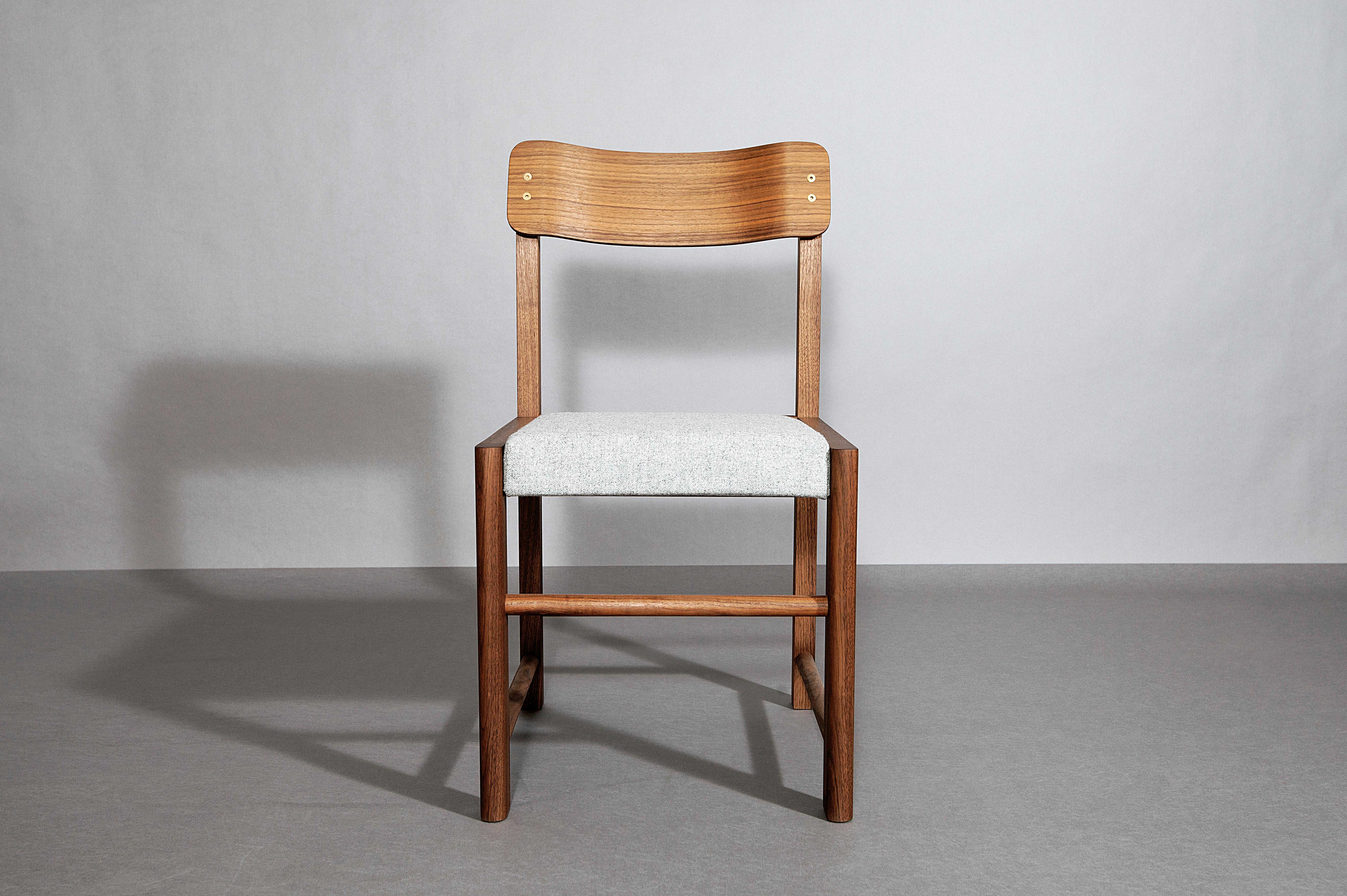Bleached Sebastian Chair by Volk For Sale