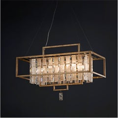 Quartz Chandelier Lamp by Aver