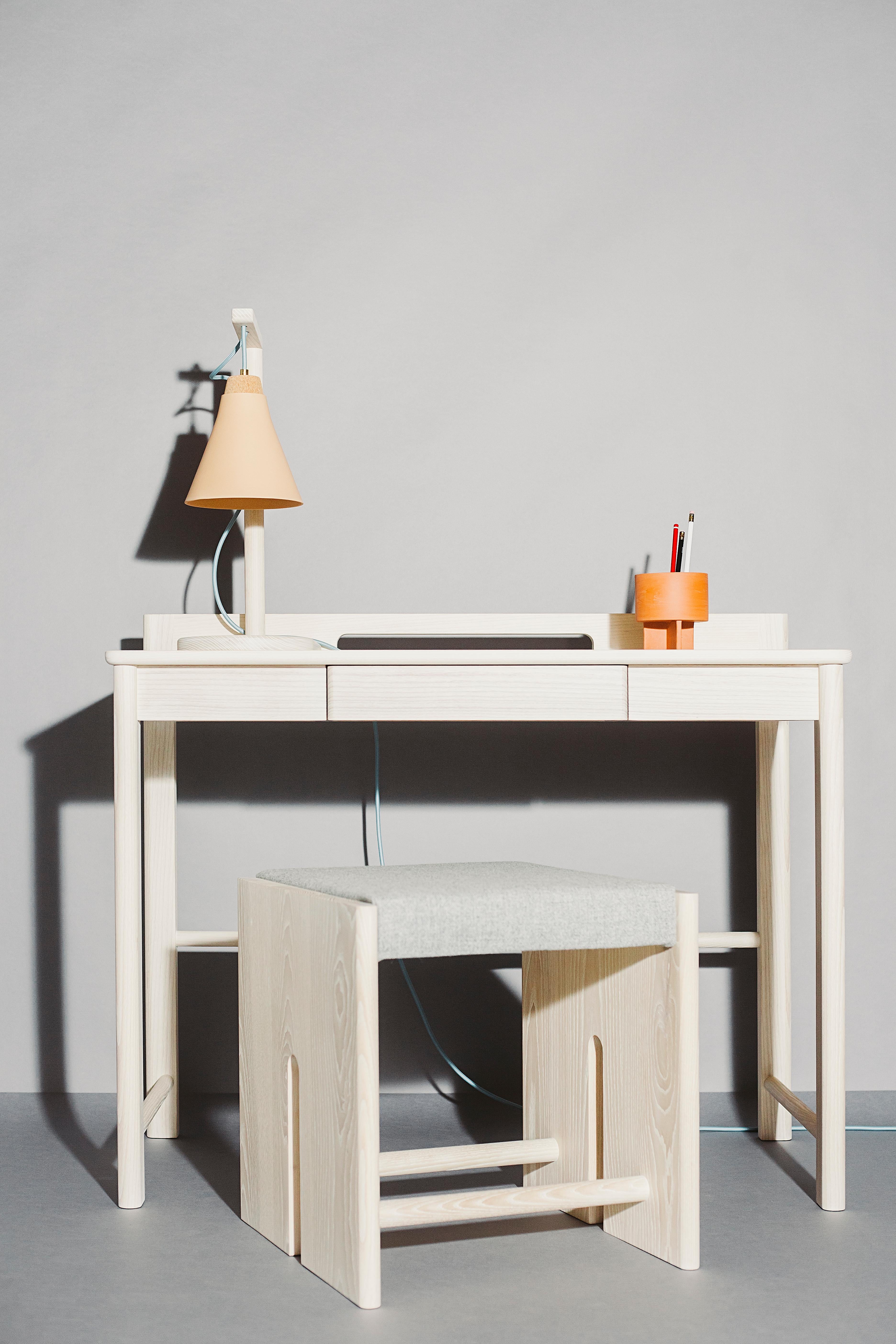 Bleached Sebastian Desk by VOLK For Sale