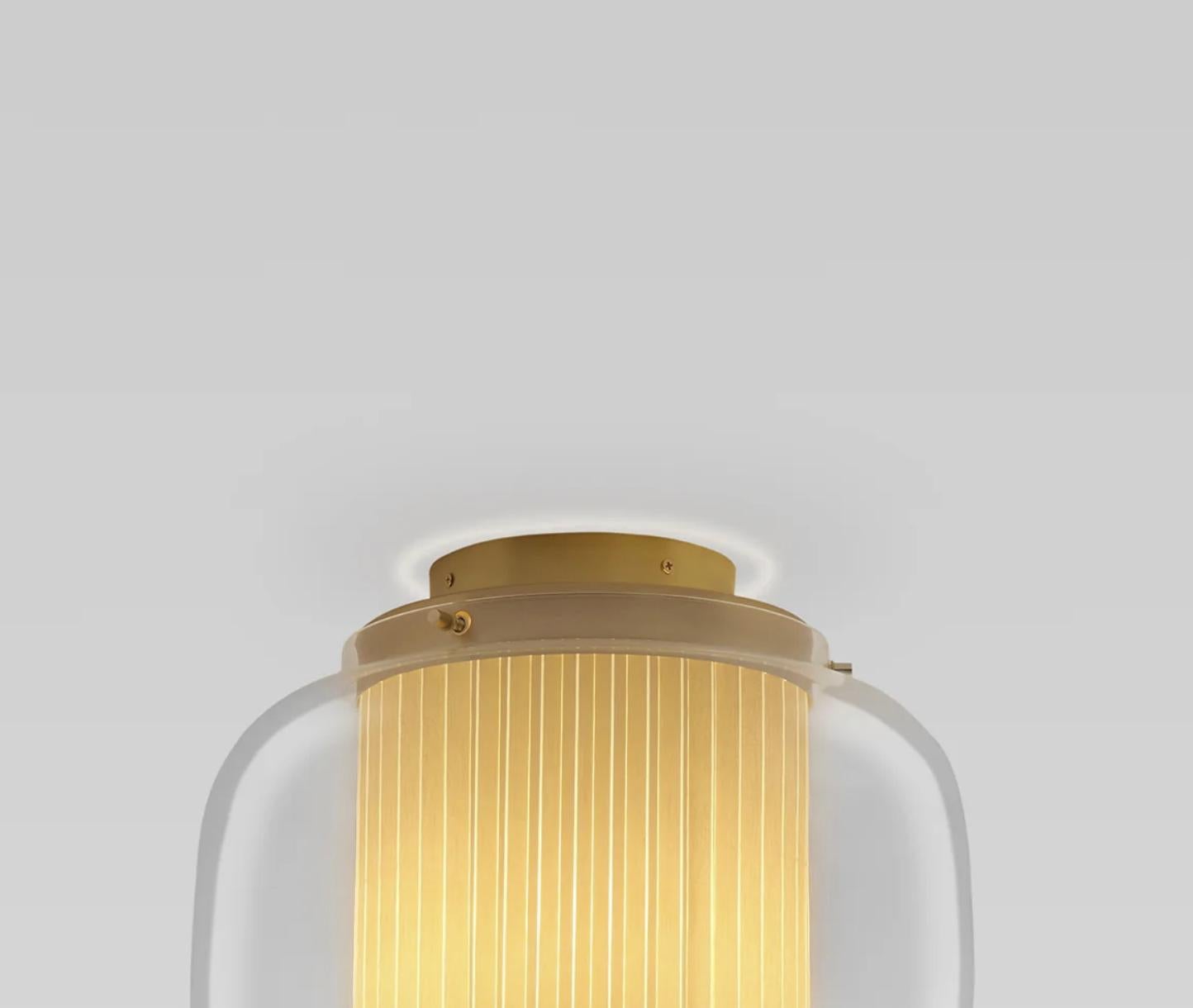 Sebastian Herkner Manila C Gr Lámpara De Tulipa Dorada Mate Para Parachilna en venta 1