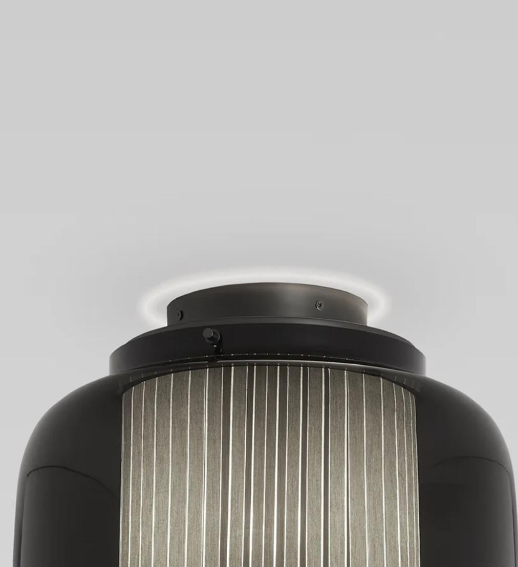 Sebastian Herkner Manila C Gr Graphite Matte Celling Lamp For Parachilna In New Condition For Sale In Barcelona, Barcelona