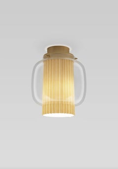 Sebastian Herkner Manila C Pe Golden Matte-Beige Celling Lamp For Parachilna
