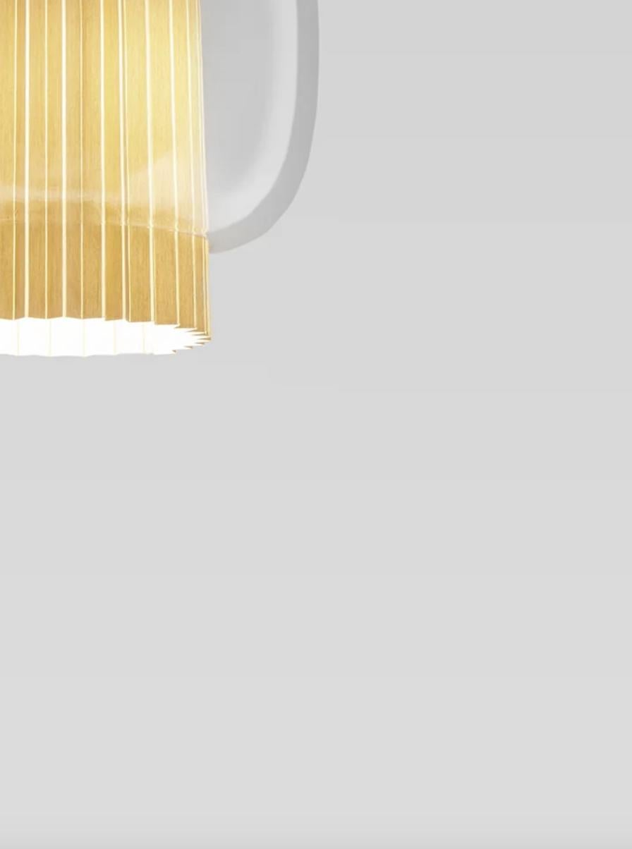 Contemporary Sebastian Herkner Manila C Pe Golden Matte-Beige Celling Lamp For Parachilna For Sale