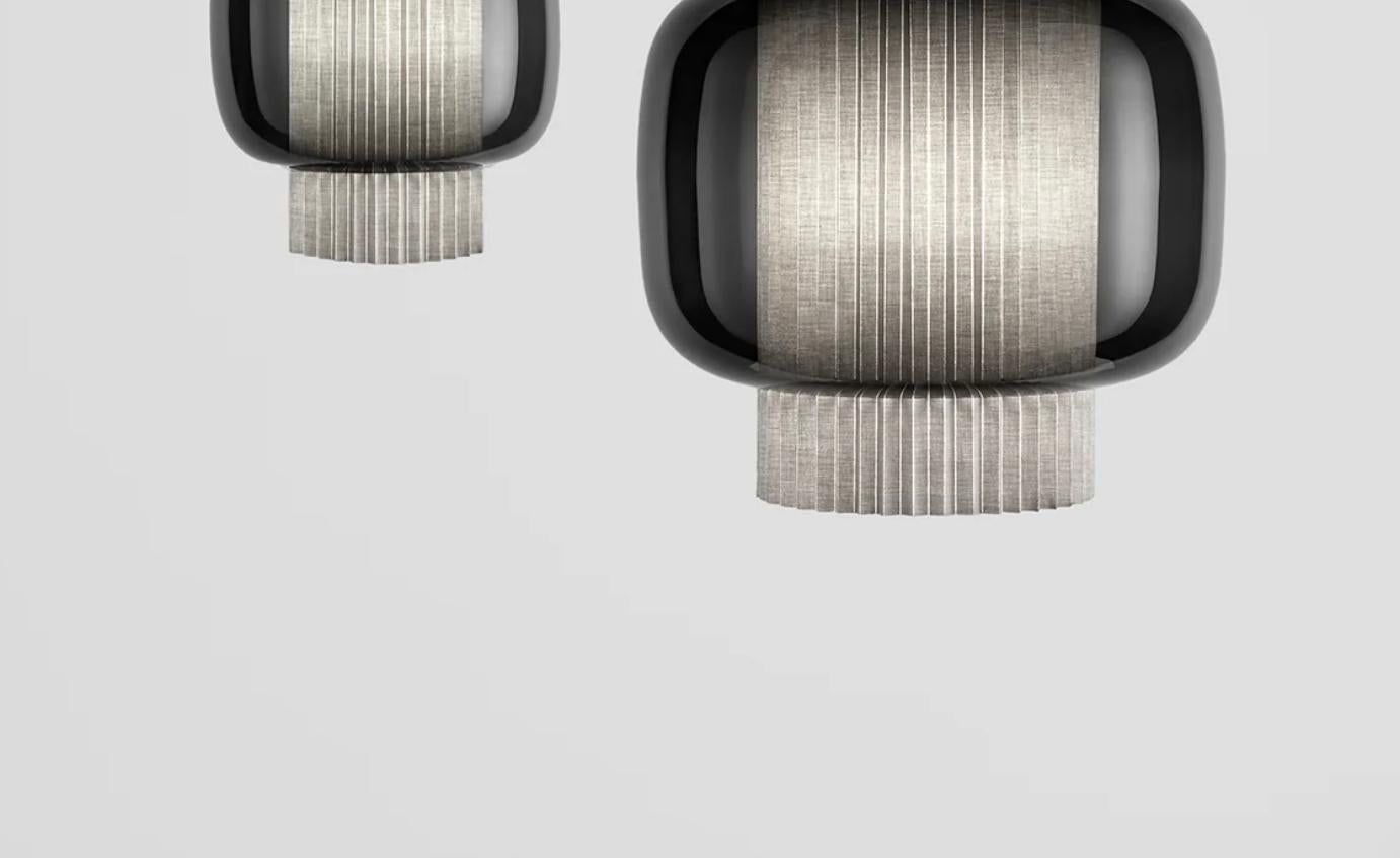 Sebastian Herkner Set of Two Manila T Pe Suspension Lamp For Parachilna In condizioni Nuovo in vendita a Barcelona, Barcelona