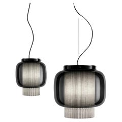 Sebastian Herkner Set of Two Manila T Pe Suspension Lamp For Parachilna