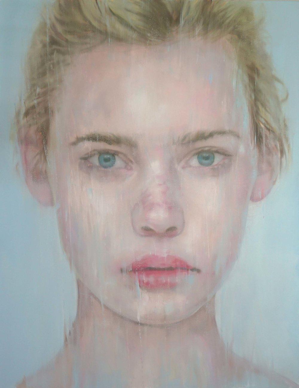tgb C. 1-17, Mixed Media on Canvas Painting by Sebastian Herzau, 2017

Painting both portraits and landscapes, Sebastian Herzau’s artworks share a common blurred, enigmatic effect through his use of soft pastel colours, veiled layering and subtle