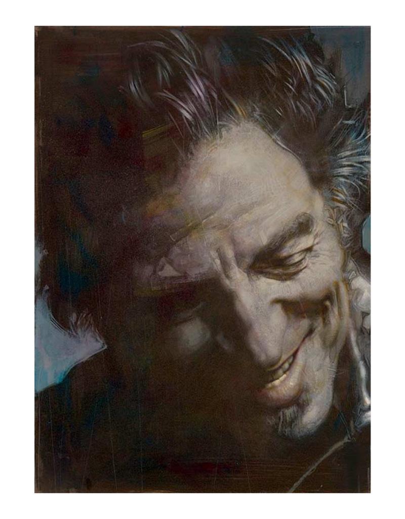 Sebastian Kruger Portrait Print - Bruce Springsteen - The Boss