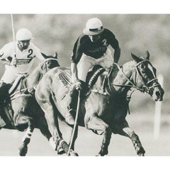 Photo encadrée « Polo Players B&W » de Sebastian Lezica d'Argentine