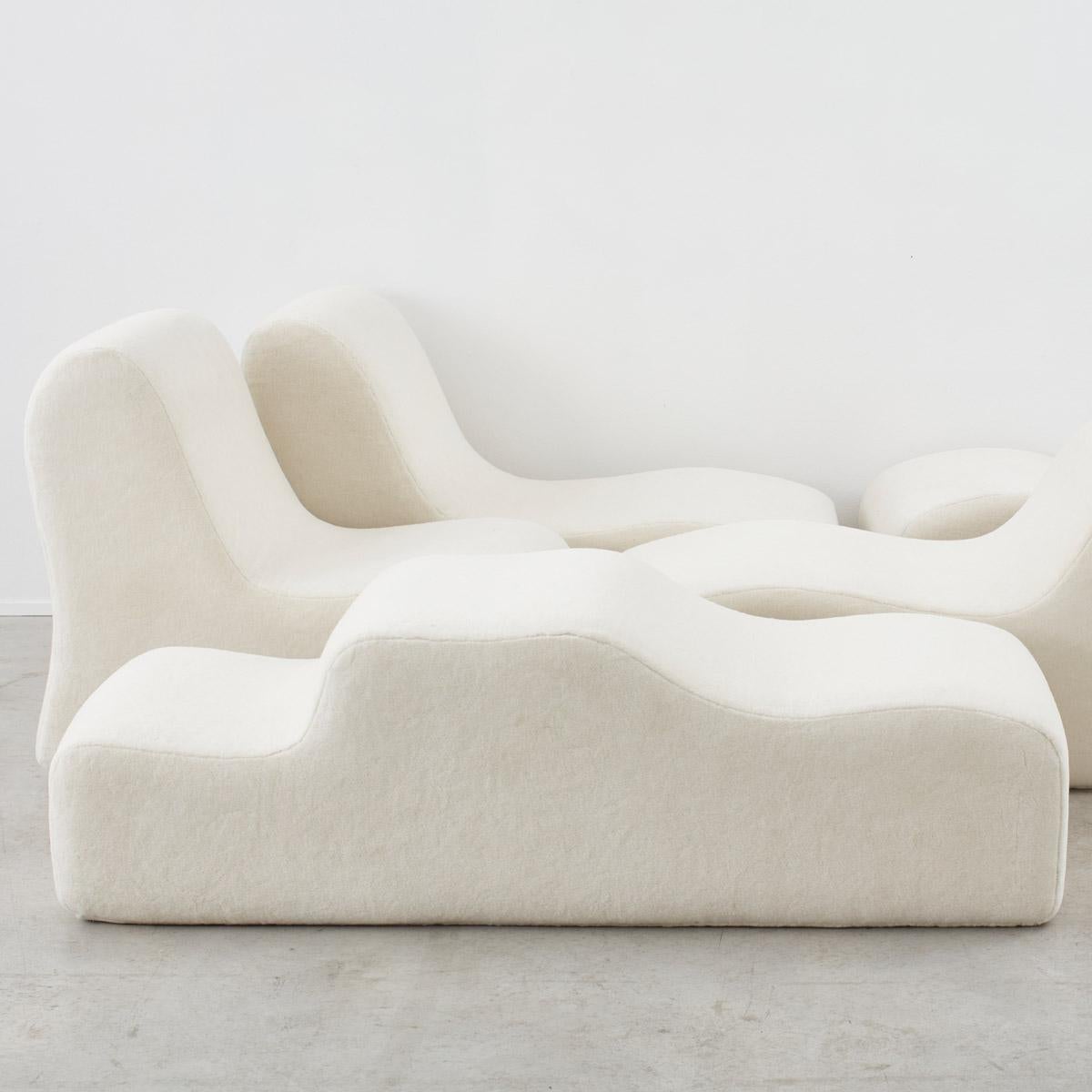 Sofa puzzle Malitte de Sebastian Matta pour Gavina, Italie 1966 en vente 3