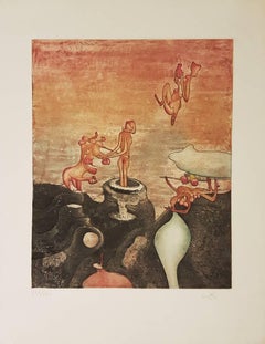 Così Fan Tutte - Gravure de R.S. Matta - 1970