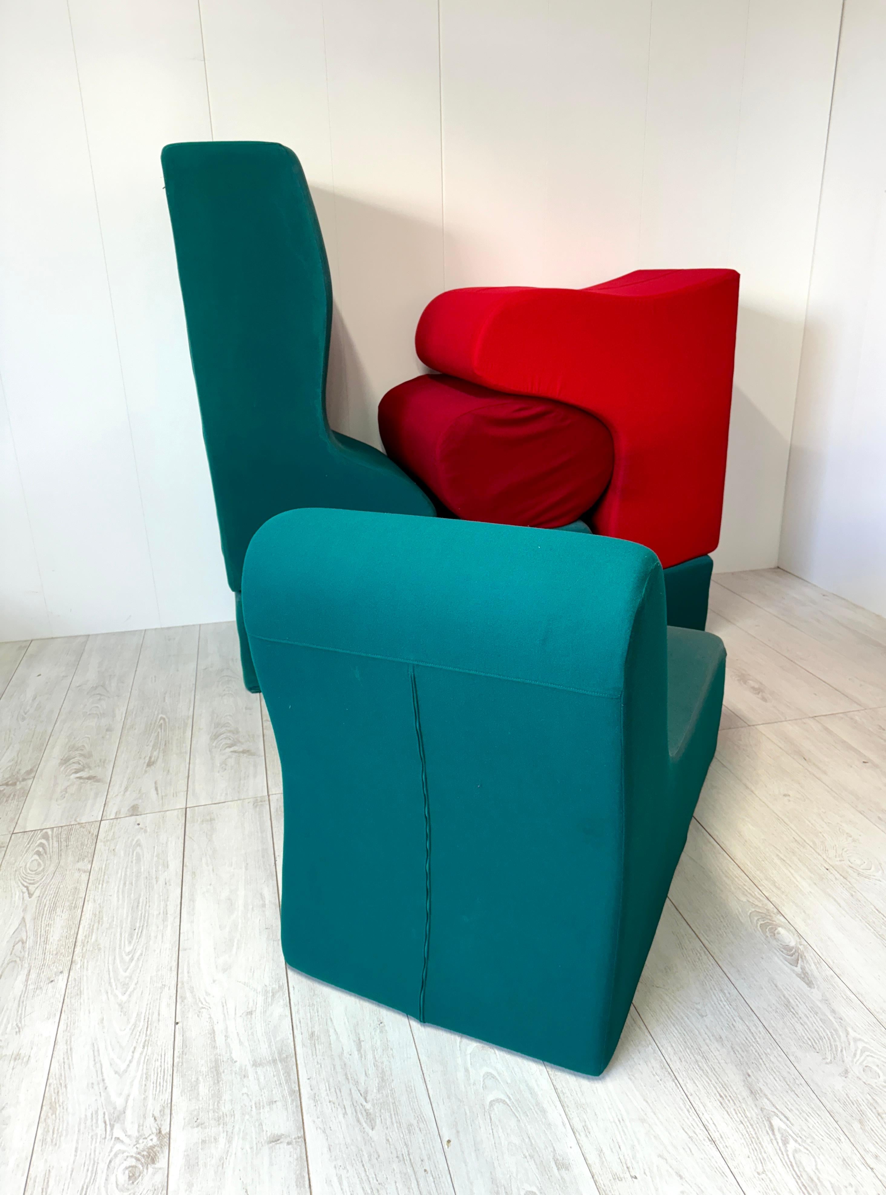 Sebastian Matta, Salon modulaire mod. Malitte, prod. Gavina 1970 en vente 3