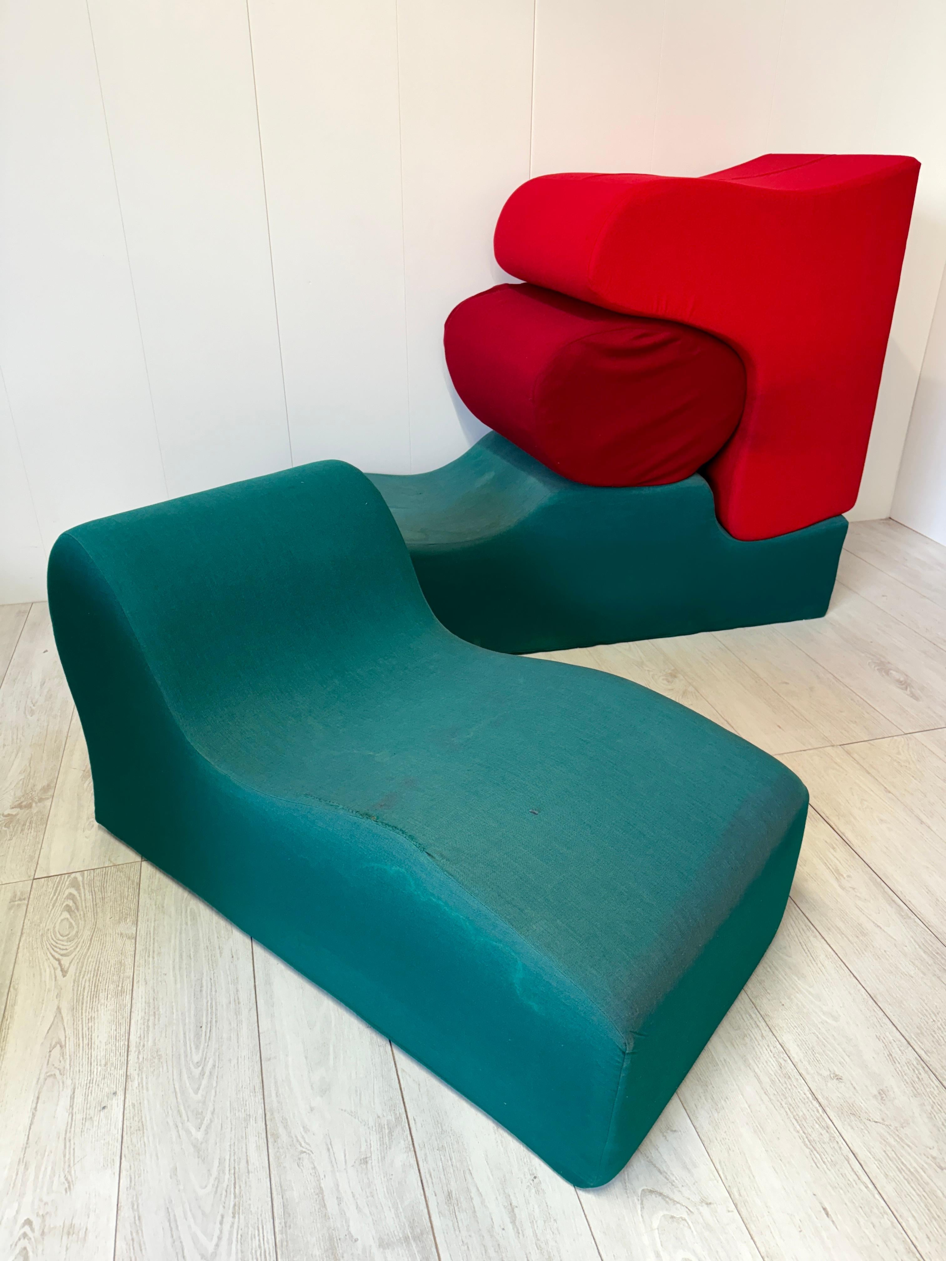 Sebastian Matta, Salon modulaire mod. Malitte, prod. Gavina 1970 en vente 5