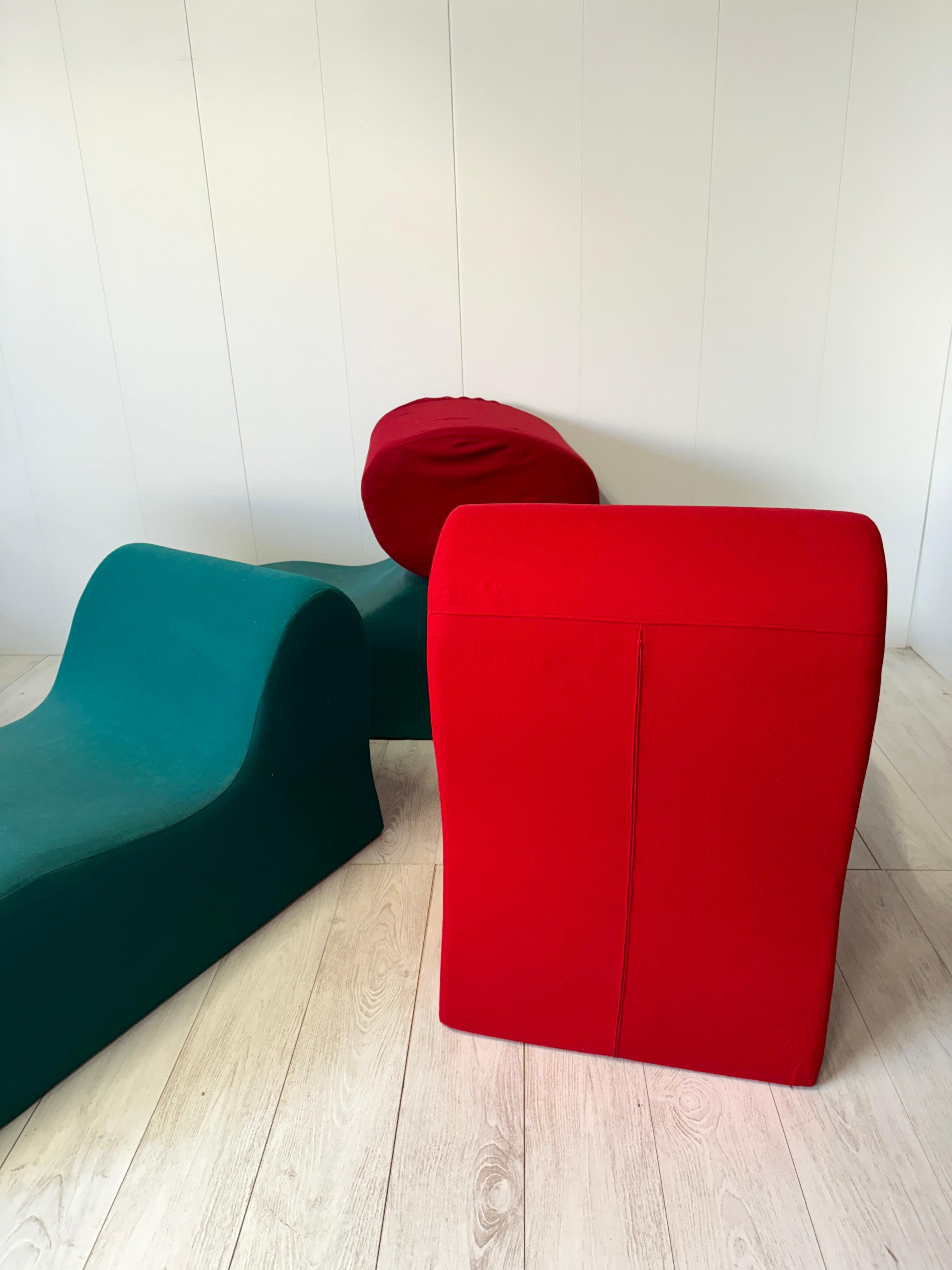 Sebastian Matta, Salon modulaire mod. Malitte, prod. Gavina 1970 en vente 9
