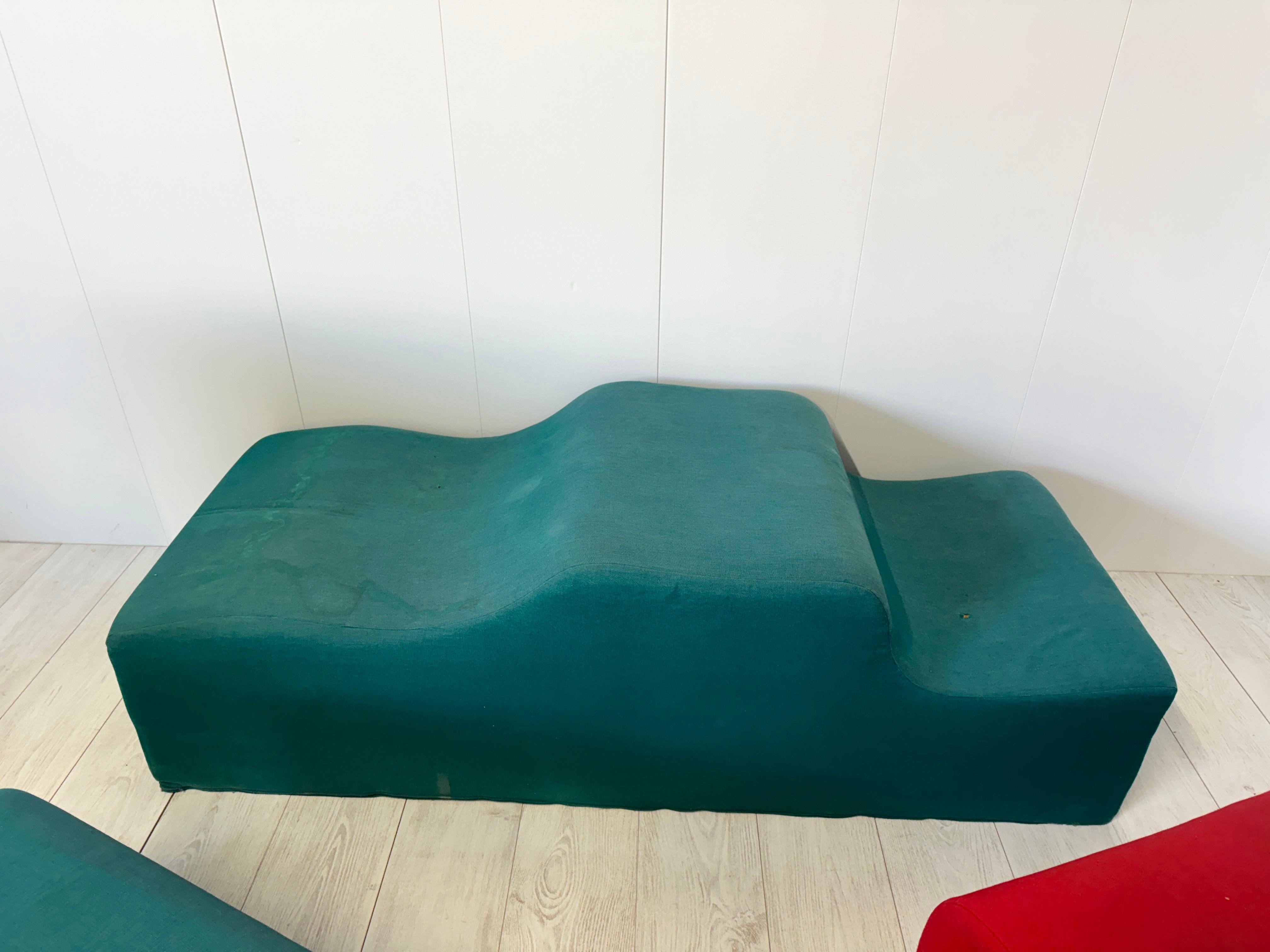 Sebastian Matta, Salon modulaire mod. Malitte, prod. Gavina 1970 en vente 11