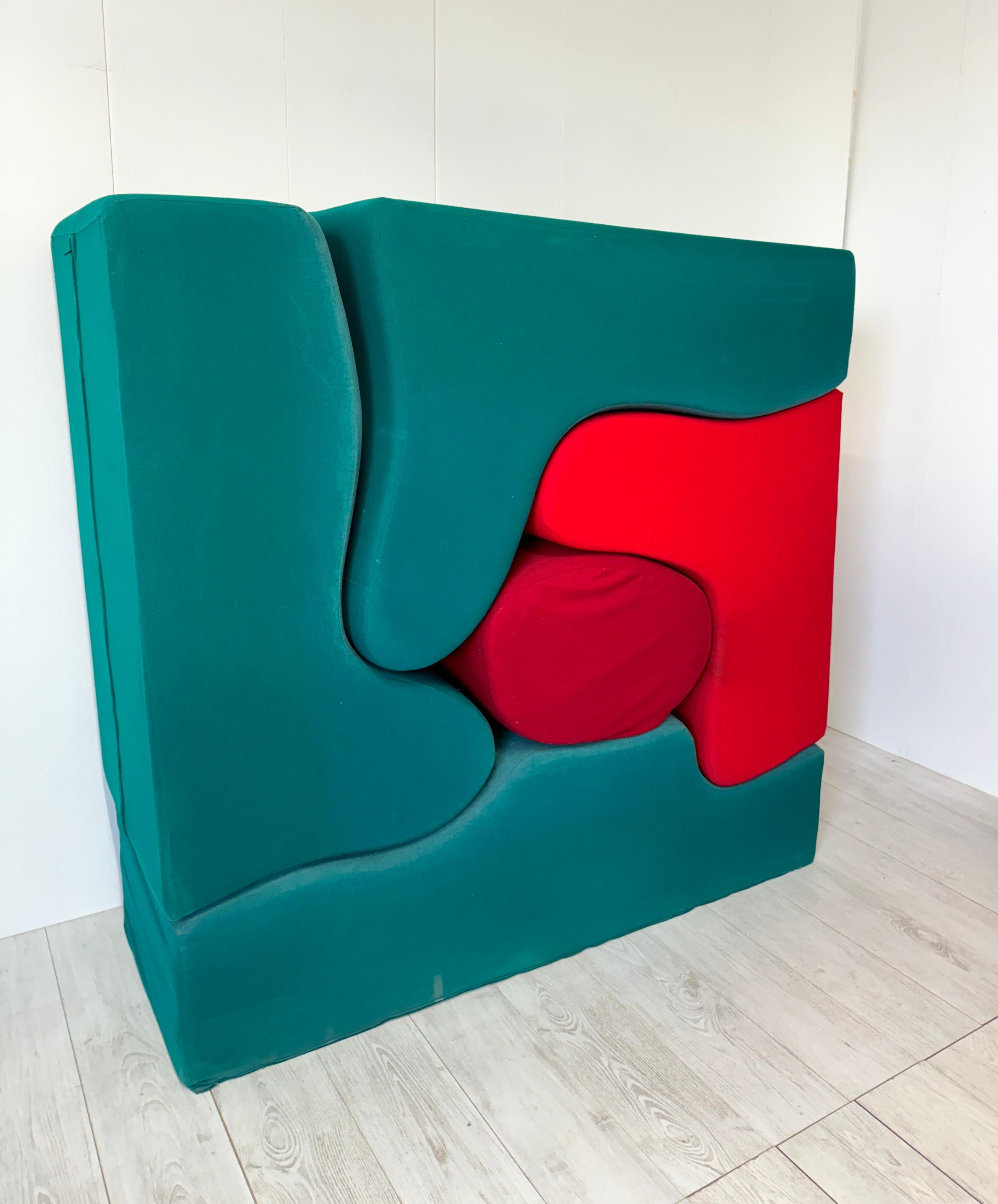 Sebastian Matta, Salon modulaire mod. Malitte, prod. Gavina 1970 en vente 1