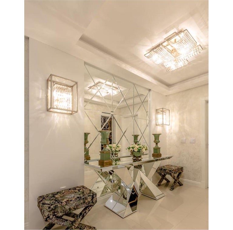 Quartz Wall Sconce by Aver For Sale at 1stDibs
