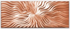 Contemporary Copper Wall Art, Abstract Modern Metal Art, Sebastian R