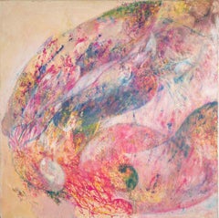Nudo astratto - Pittura ad olio di Sebastiano Sanguigni - Anni 2000