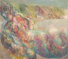 Sirena - Pittura a olio di Sebastiano Sanguigni - Anni 2000
