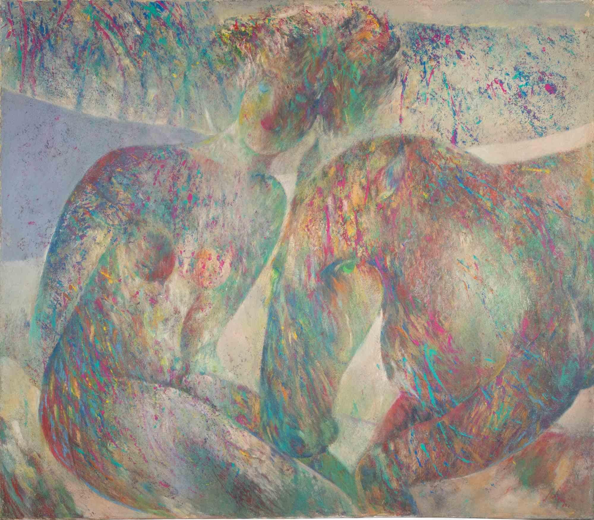 Oil on canvas realized by Sebastiano Sanguigni (1931-2012).

Hand signed.

Very good condition.
