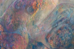 Akt mit einem Löwen - Ölgemälde von Sebastiano Sanguigni - 2000s