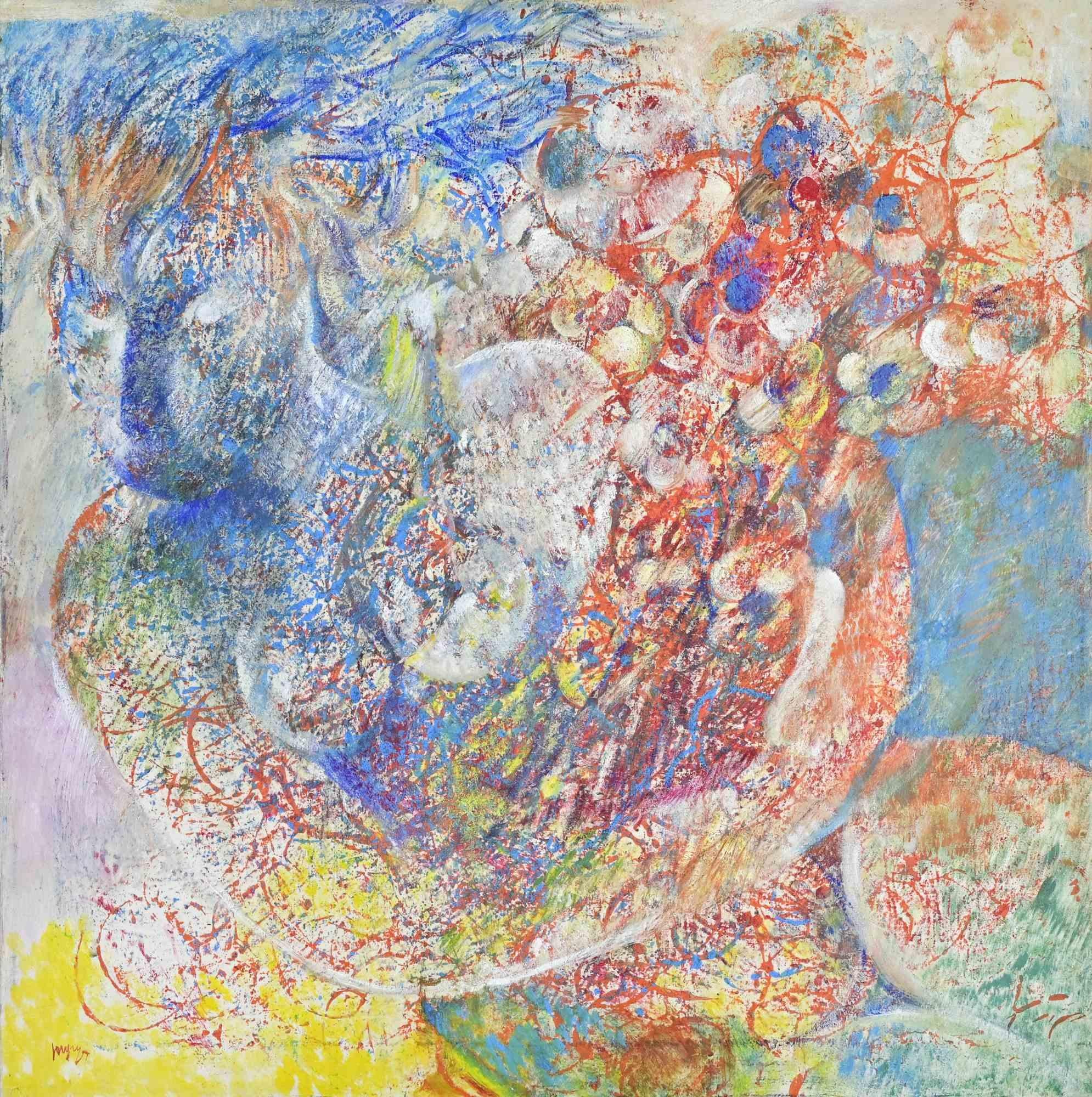 Öl auf Leinwand, realisiert von Sebastiano Sanguigni (1931-2012).

Handsigniert.

Sehr guter Zustand.
