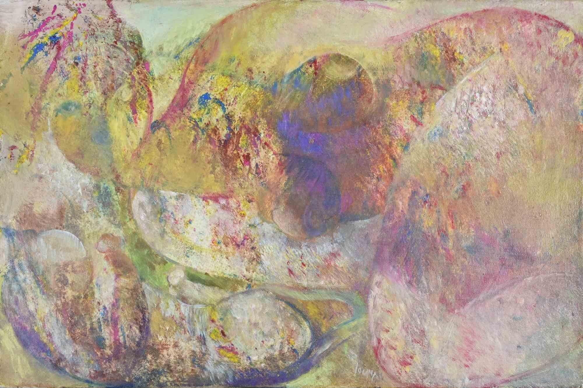 Öl auf Leinwand, realisiert von Sebastiano Sanguigni (1931-2012).

Handsigniert unten in der Mitte.

Sehr guter Zustand.