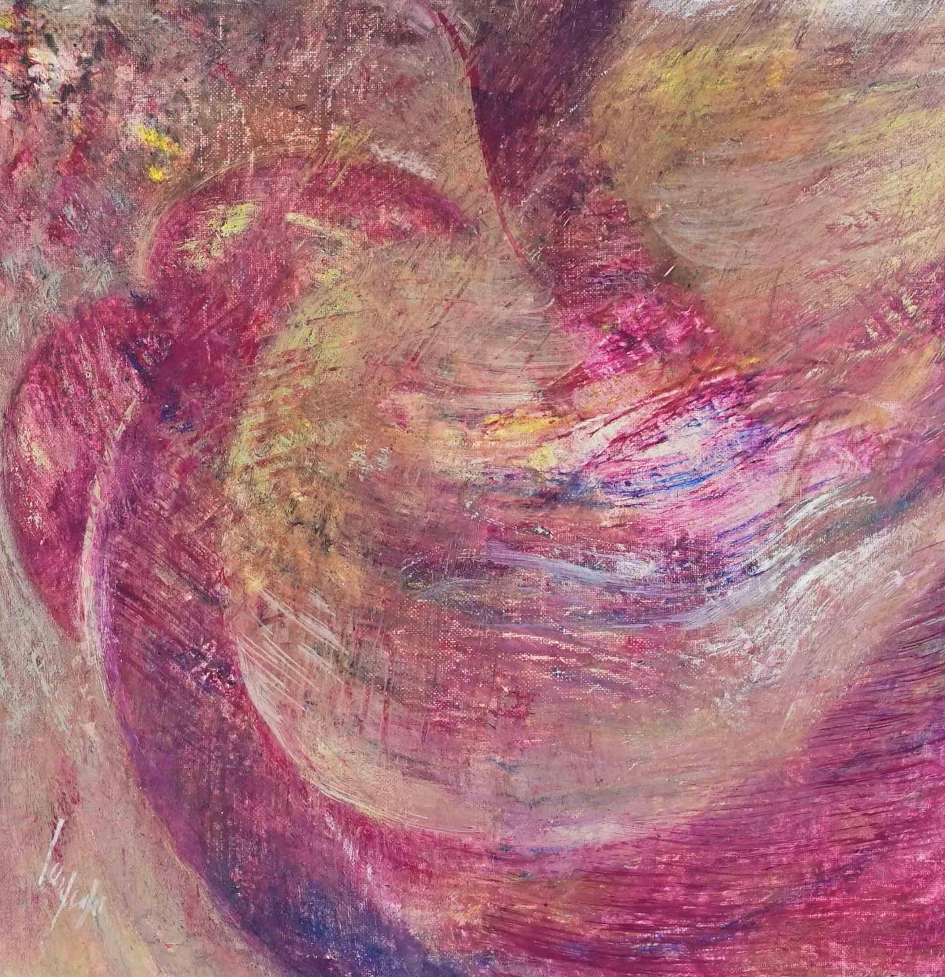 Siren - Oil Painting by Sebastiano Sanguigni - 1980s For Sale 1