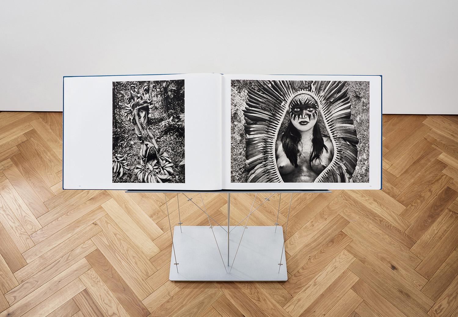 Steel Sebastião Salgado, Amazônia, Signed Sumo Book, Black & White Photographic Print For Sale