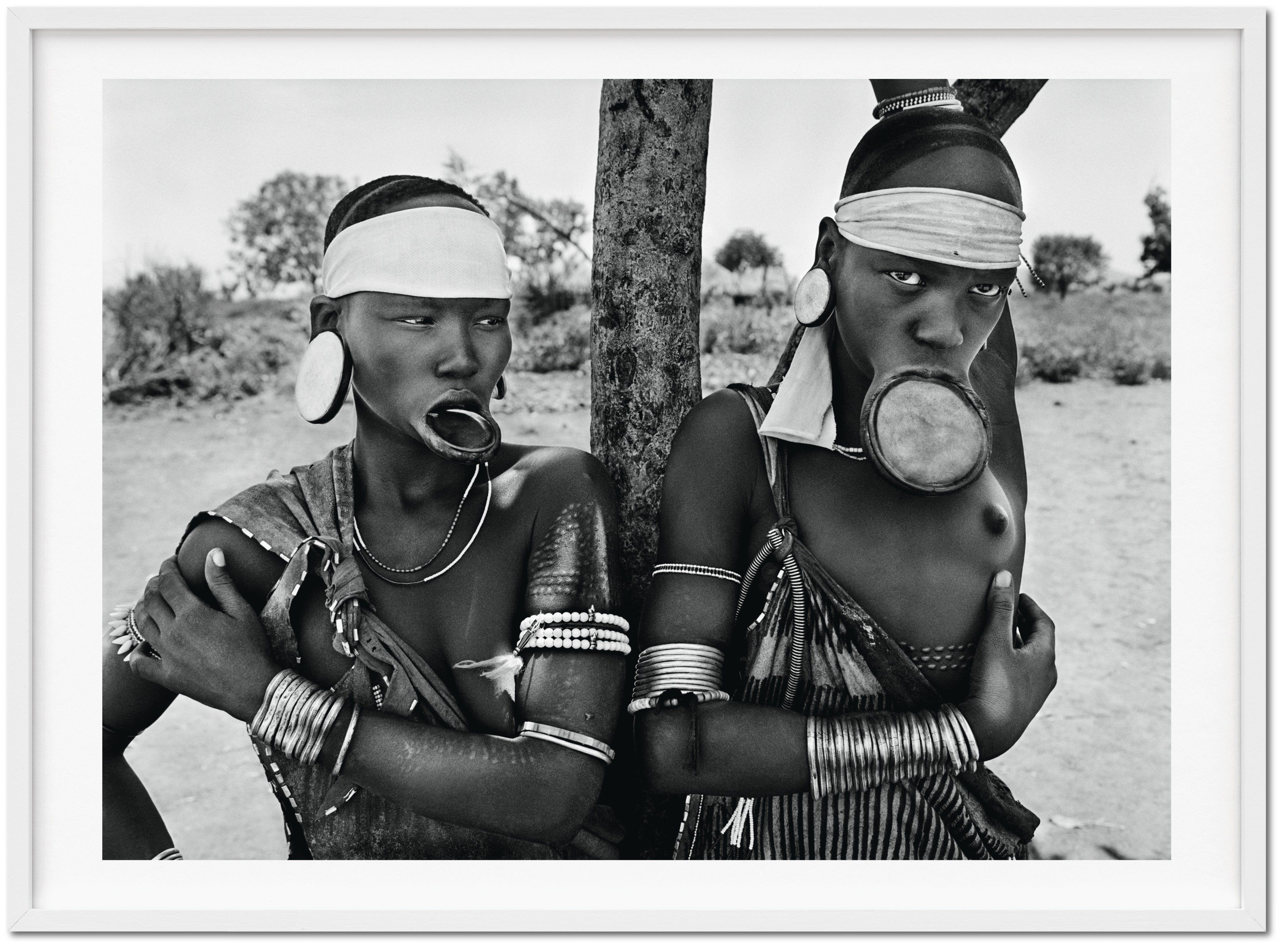 Sebastião Salgado, Genesis. Art Edition Two Mursi Women, Omo Valley, Ethiopia