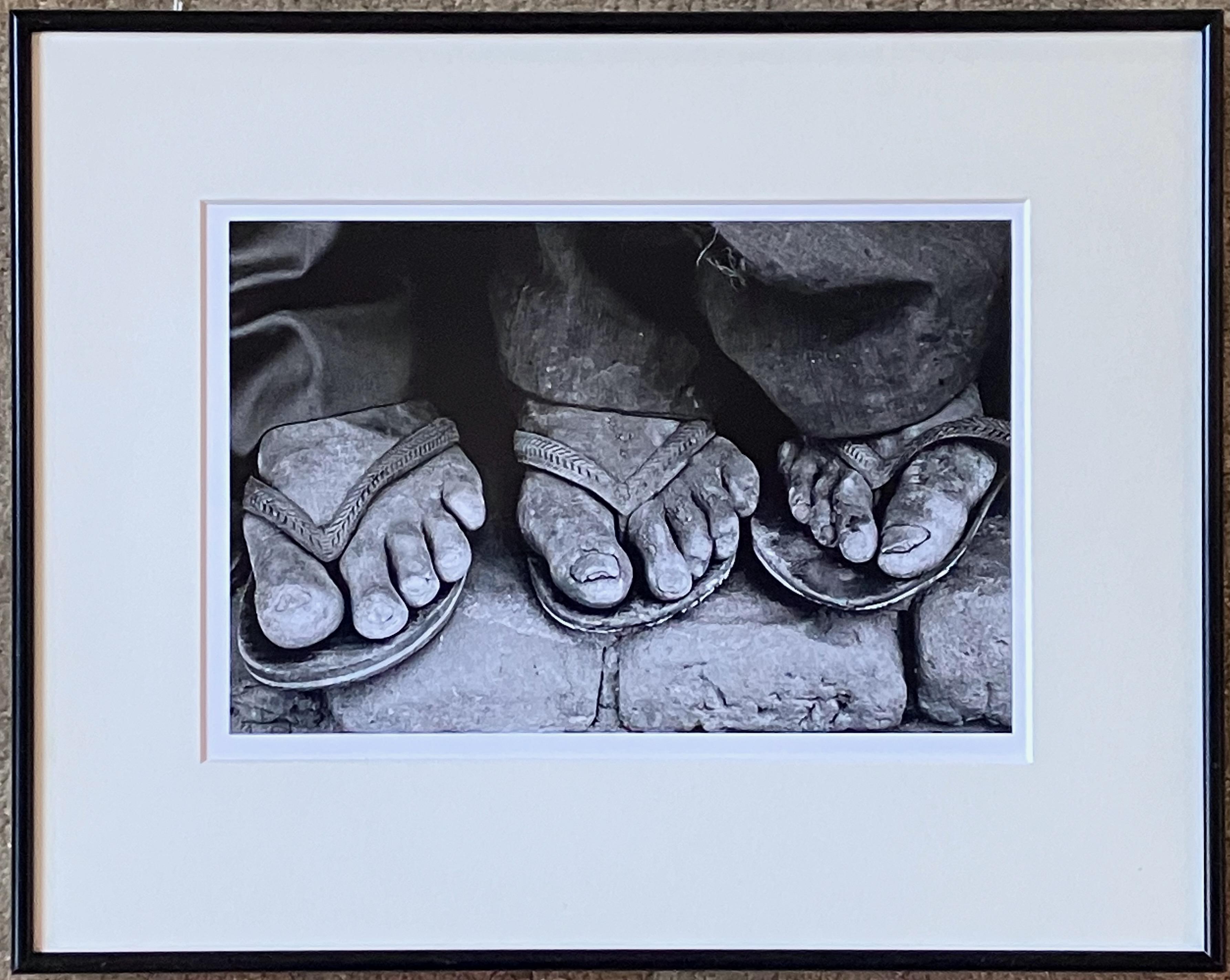 Feet, Brazil - Realist Photograph by Sebastião Salgado