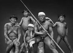 Sebastião Salgado - Jagdlager, Ituí-Fluss, Brasilien, 2017, gedruckt nach