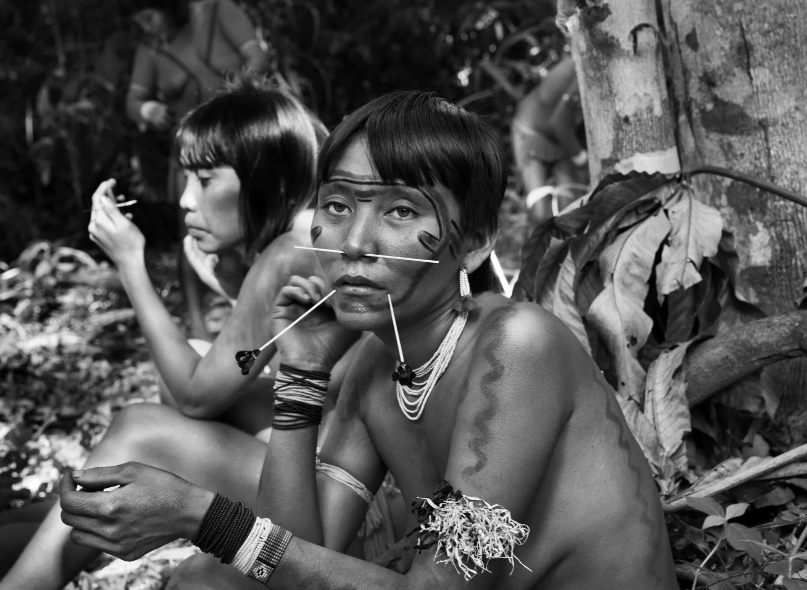 Sebastião Salgado - Territorio indigeno Yanomami, Brasile, 2014, Stampato Dopo