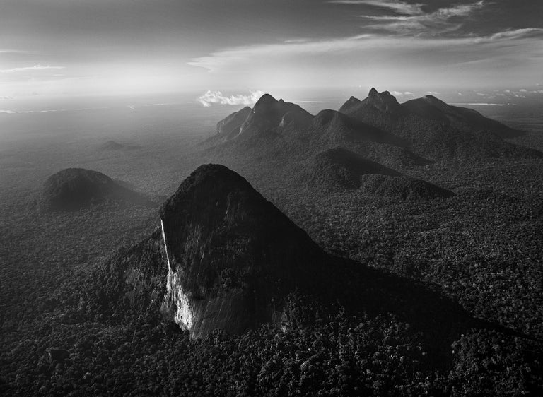 Sebastião Salgado Black and White Photograph - The Serra Curicuriari, with the Rio Negro in the background, Amazonas, Brazil