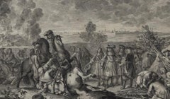 Sebastien Le Clerc - Gravure du XVIIIe siècle, Le siège de Douai de 1667
