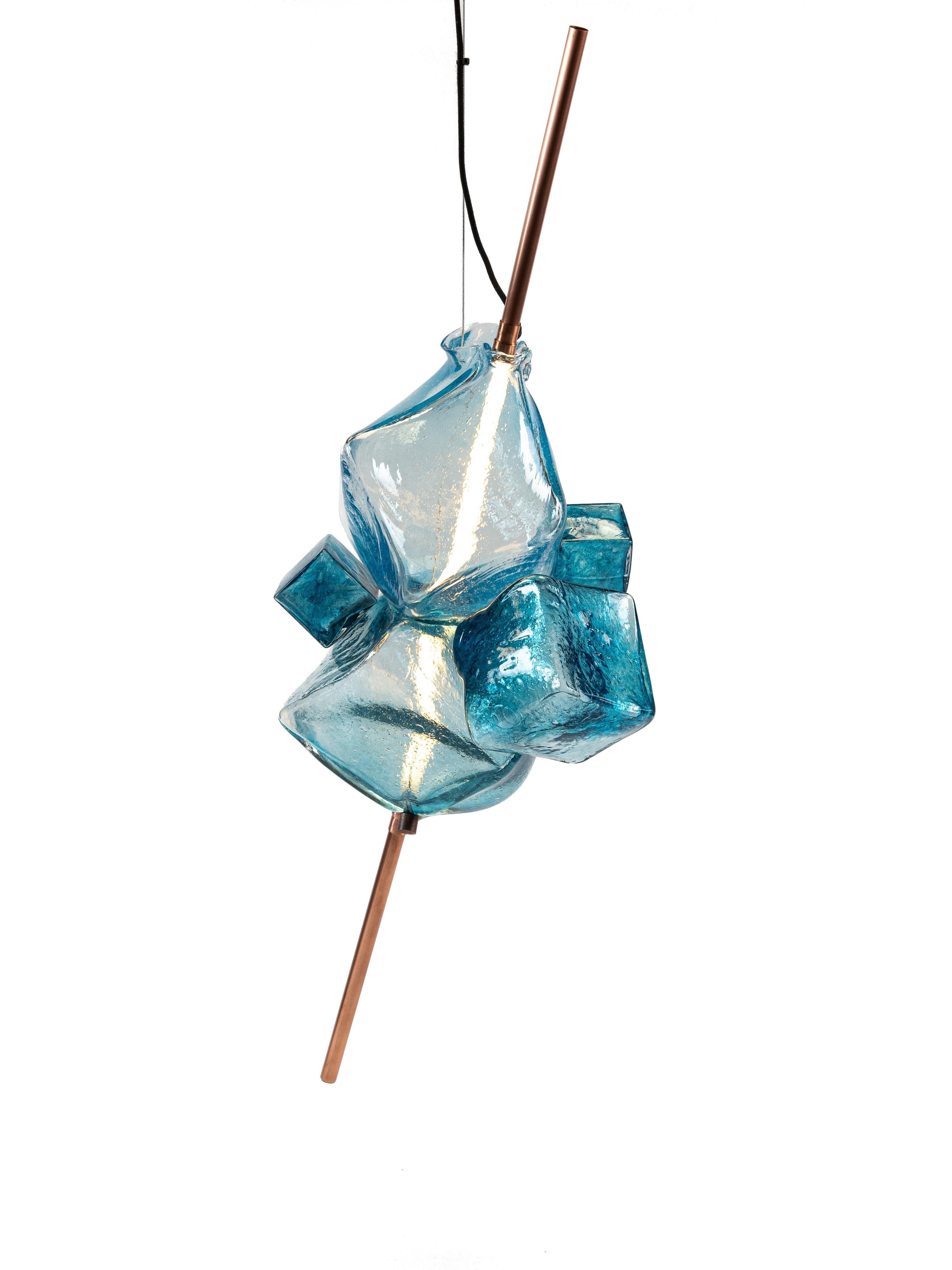 Cuivre Sculpture lumineuse « Aébéenne » de Sbastien Lon, 2021 en vente