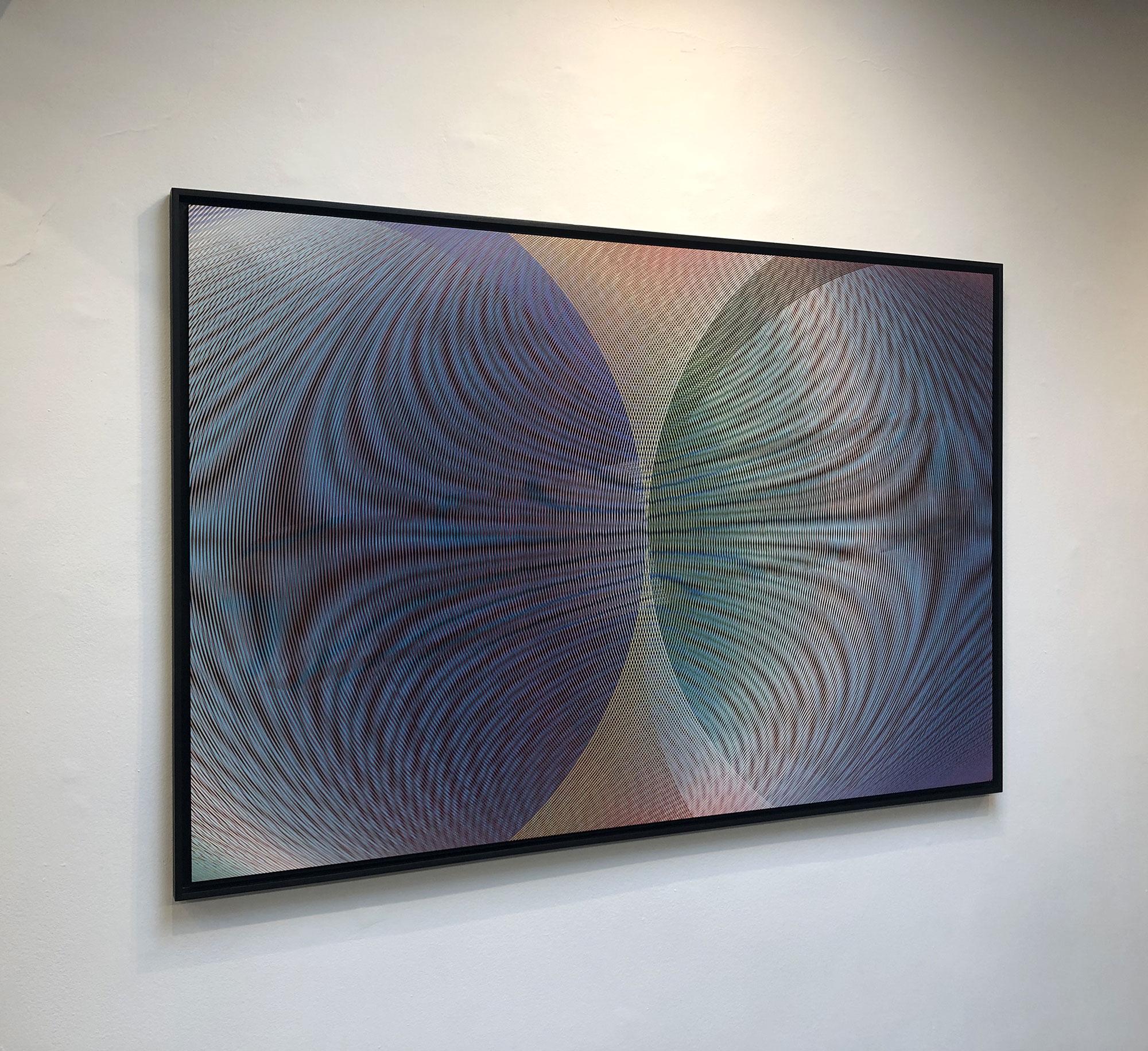 Illusion - Abstract Geometric Painting by Sebastien Preschoux