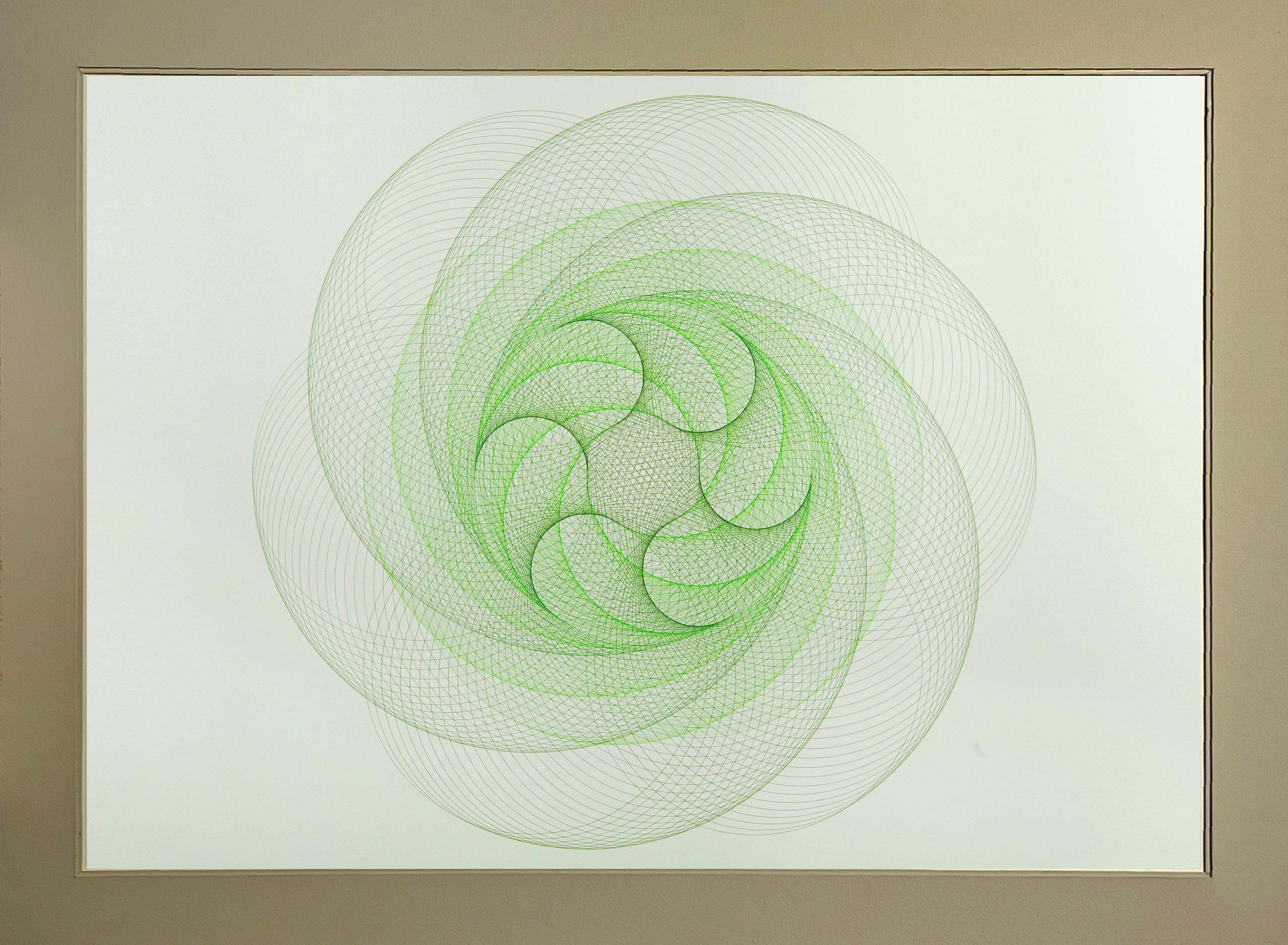 MS - L - B1 - Abstract Geometric Painting by Sebastien Preschoux